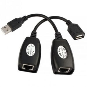 Adaptador Extensor USB RJ45 (Macho/hembra) CTR-USBE1001