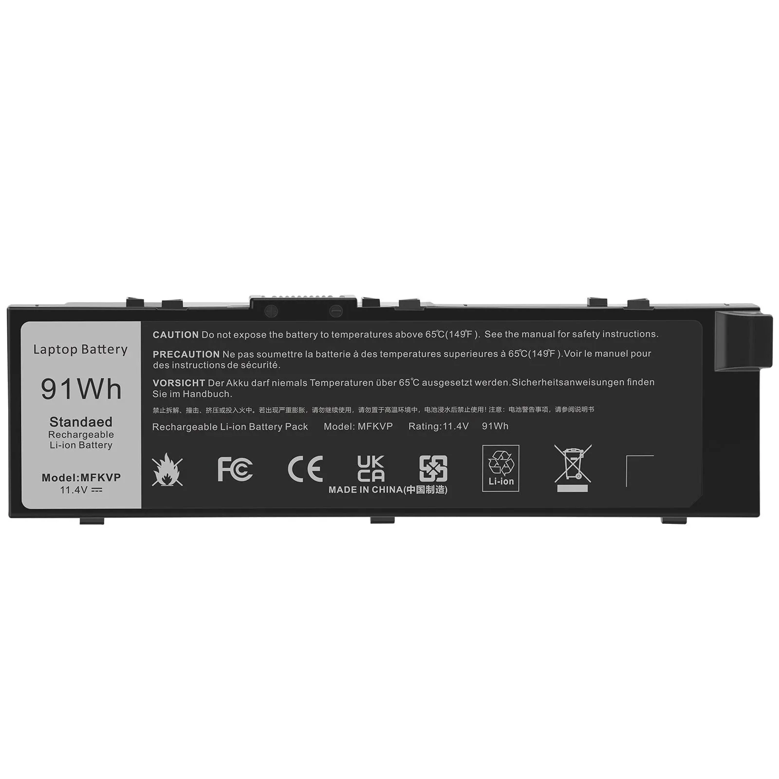 Batería para Dell MFKVP 7510 7520 7710 7720 M7510 M7710 1G9VM