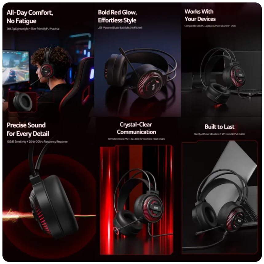 Auricular Acer Gaming OHW311 - Imagen 2