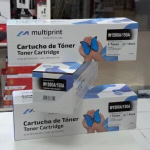 Toner Multiprint 150A W1500A para Impresora HP Negro con Chip