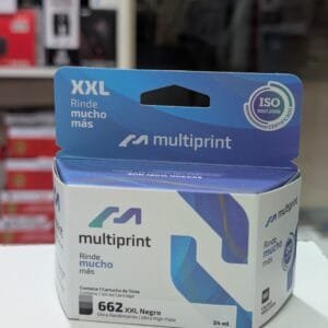 Cartucho de tinta Multiprint 662 XXL Negro