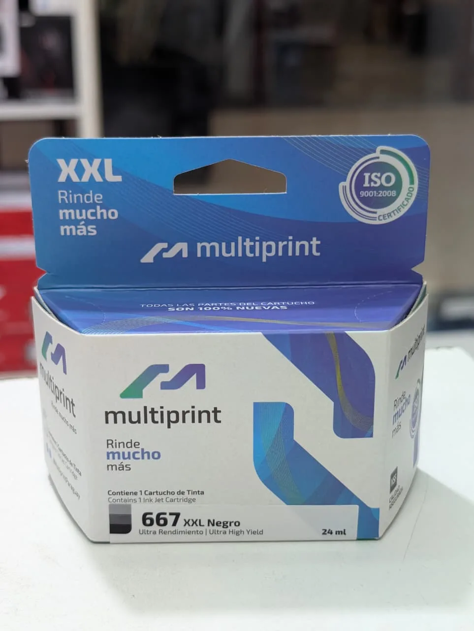 Cartucho de tinta Multiprint 667 XXL Negro