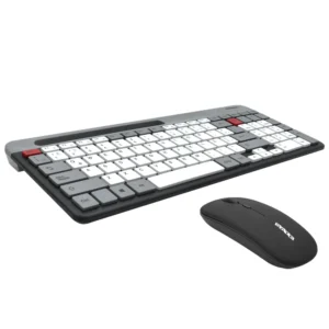 Combo Teclado + Mouse Inalámbrico Satellite AK-622G Dual Mode Bluetooth + 2.4GHz