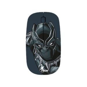Mouse inalámbrico Wireless Xtech XTM-M340BP Pantera Negra 1600DPI