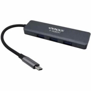 Hub Adaptador Tipo C Sate A-HUBC51 5 en 1