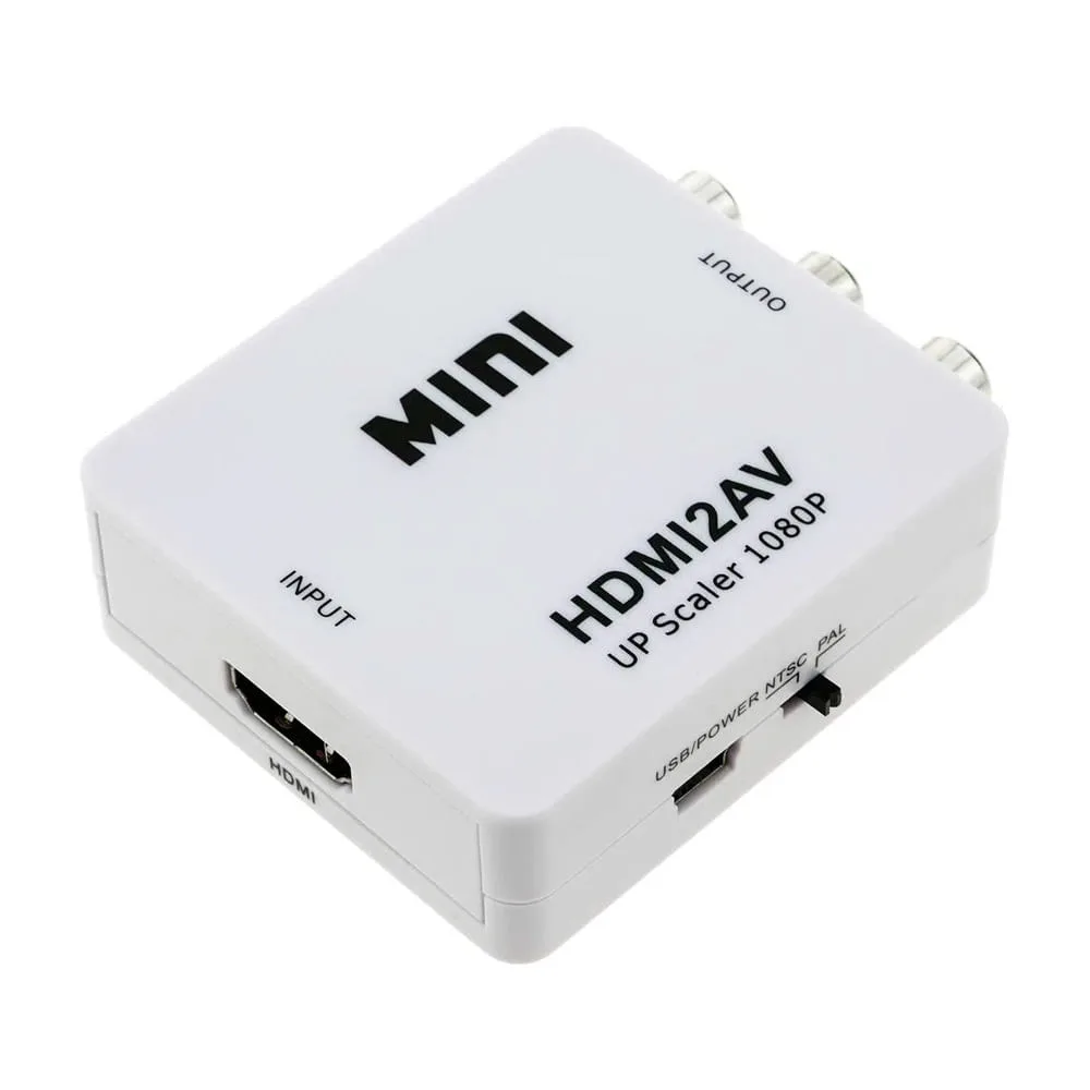 Convertidor Hdmi a RCA Con audio - Imagen 3