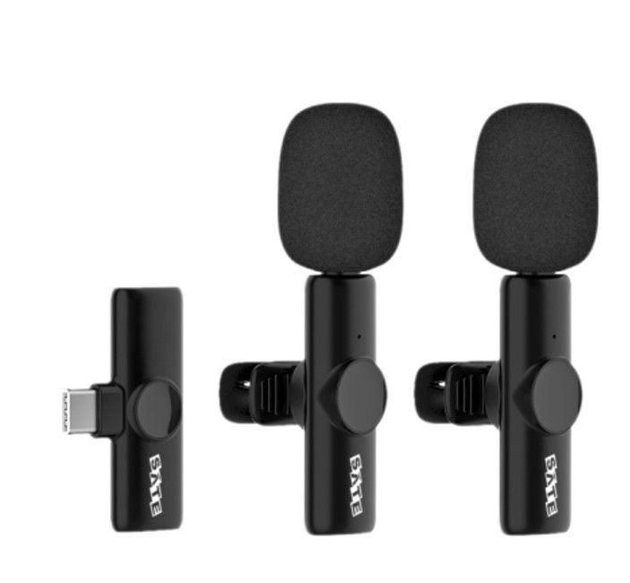Micrófono Profesional Sate A-MK231 Tipo C X2 - Imagen 2