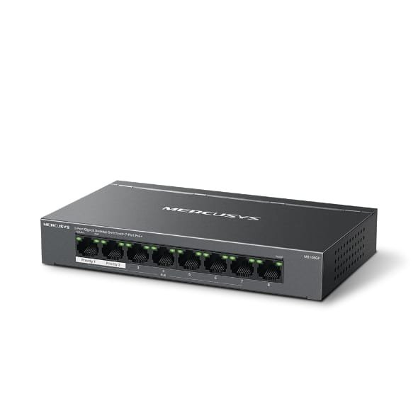 Switch Mercusys MS108GP de 8 puertos Gigabit con 7 puertos PoE+ - Imagen 2
