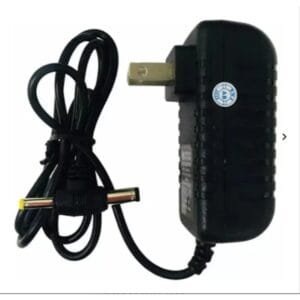 Adaptador 12v 2a Dos Puntas Corriente Universal Negro
