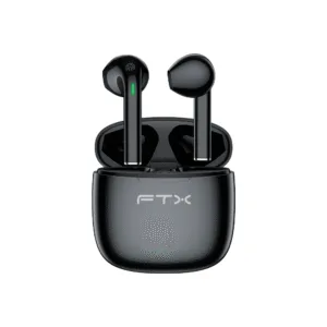 Auricular Bluetooth FTX E26P-BK Bluetooth 6.0 TWS con Micrófono – Negros