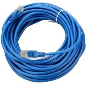 Cable de red UTP CAT6 RJ45 20 Metros Azul