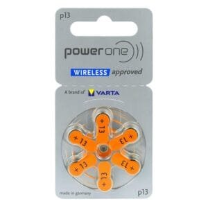 Pila para audífonos Power One Evolution P13 PR48