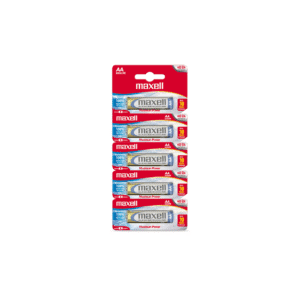Pila alcalina AA Maxell pack de 5 unidades