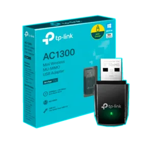 Adaptador USB WiFi TP-Link Archer T3U Mini AC1300 Dual Band USB 3.0