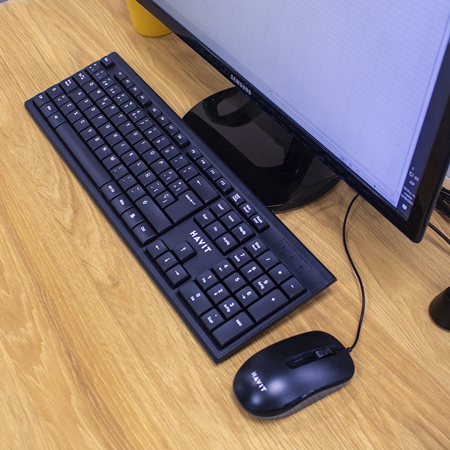 Combo Teclado y Mous Havit KB247CM-SP USB