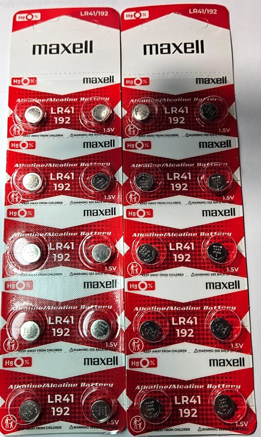 Pila Maxell LR41 192 1.5V Alcalina - Unidad