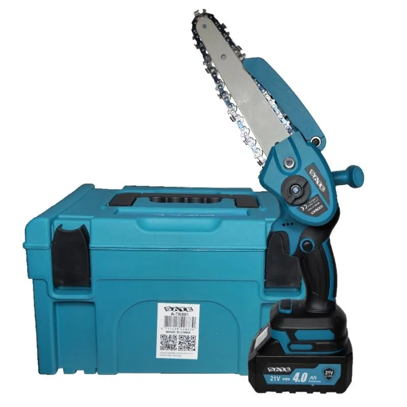 Motosierra portátil recargable Sate A-TK881 6 pulgadas 21V