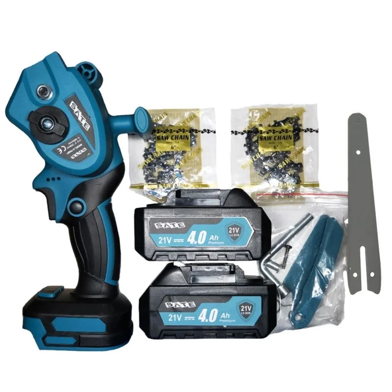 Motosierra portátil recargable Sate A-TK881 6 pulgadas 21V - Imagen 2