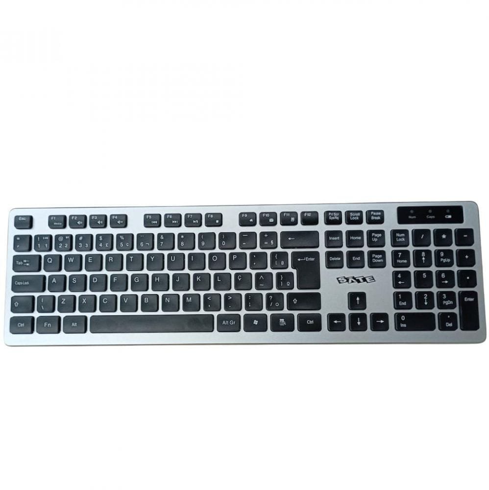 Combo Teclado + Mouse inalámbrico Sate AK-761G Bluetooth + 2.4 GHz - Imagen 2