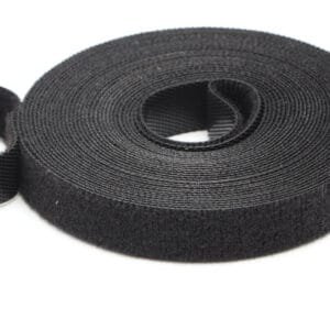 Cinta Velcro Argo Net por rollo 10 metros - Negro