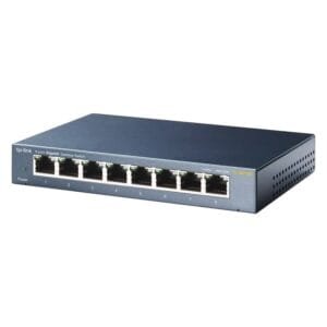 Switch TP-Link TL-SG108 8 puertos Gigabit 10/100/1000 Mbps