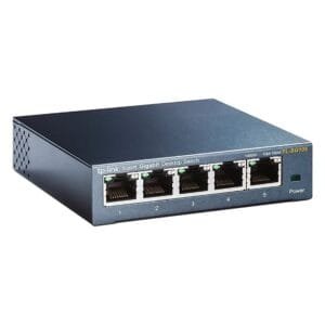 Switch TP-Link TL-SG105 5 puertos Gigabit 10/100/1000 Mbps