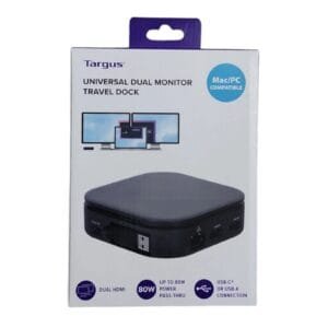 Docking Station Targus DSU150US Dual HDMI 2K USB-C USB-A Divisor Splitter