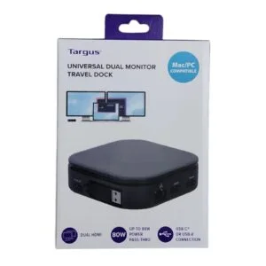 Docking Station Targus DSU150US Dual HDMI 2K USB-C USB-A Divisor Splitter