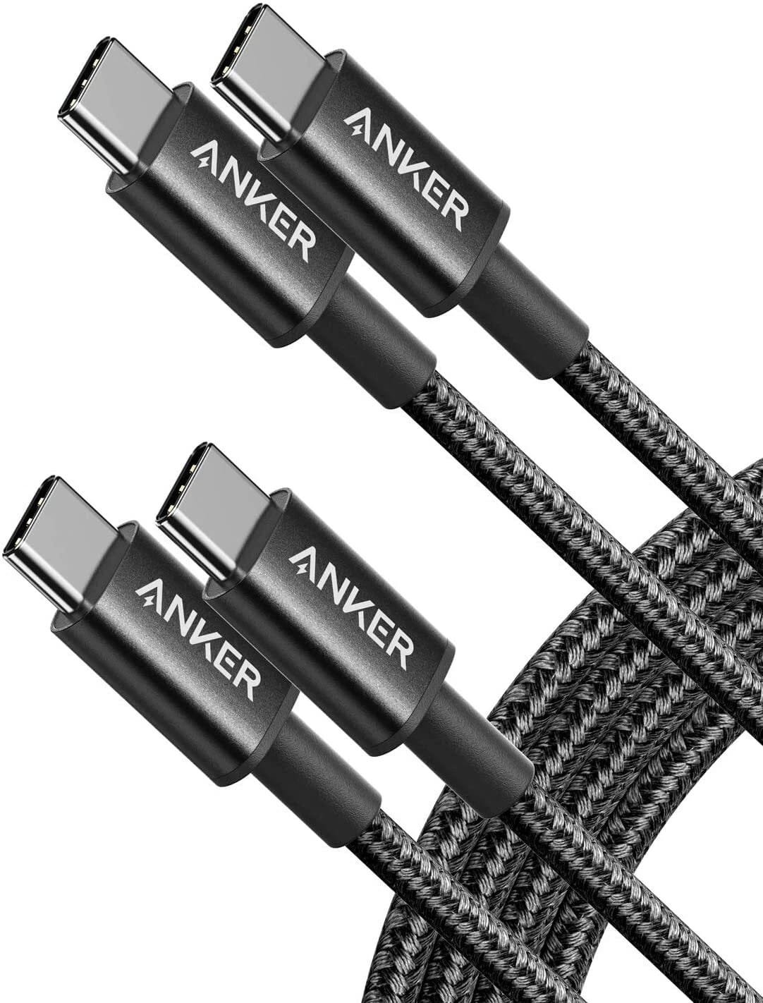 Cable Anker USB-C a USB-C 60W PD carga rápida 1 metro