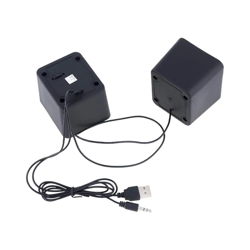 Parlante E1020 2.0 USB +Jack 3.5mm para PC - Notebook - Imagen 3