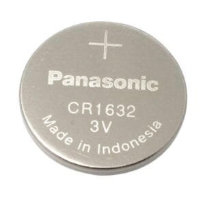 Batería de litio Panasonic CR1632 de 3 V (1632 pila)