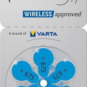 Pilas para audífonos Power One p675