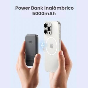 Power Bank UGREEN PB560 Magnético 5000mAh 15W USB-C iPhone MagSafe