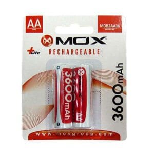 Pila Recargable AAA Mox X2 3600MAH