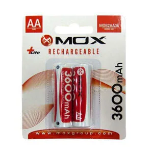 Pila Recargable AAA Mox X2 3600MAH