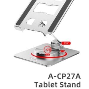 Soporte base para tablet SATE A-CP27A giratorio 360 grados