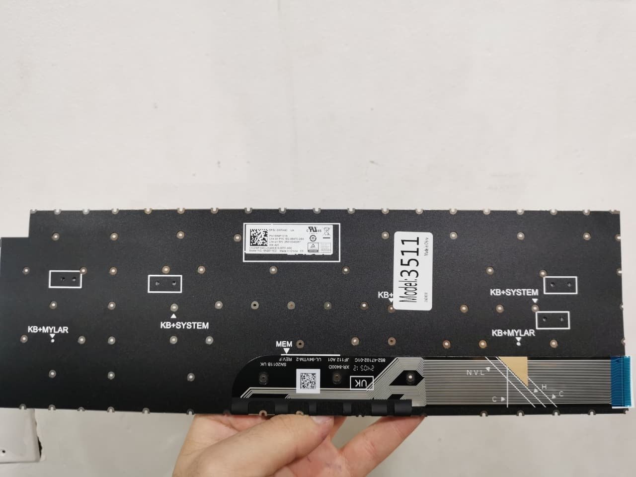 Teclado para Dell Inspiron 15 3511 en español - Imagen 2