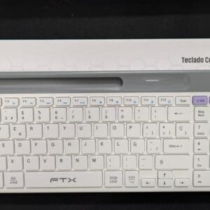 Teclado Wireless Dual-Mode FTX FTXB105 Blanco