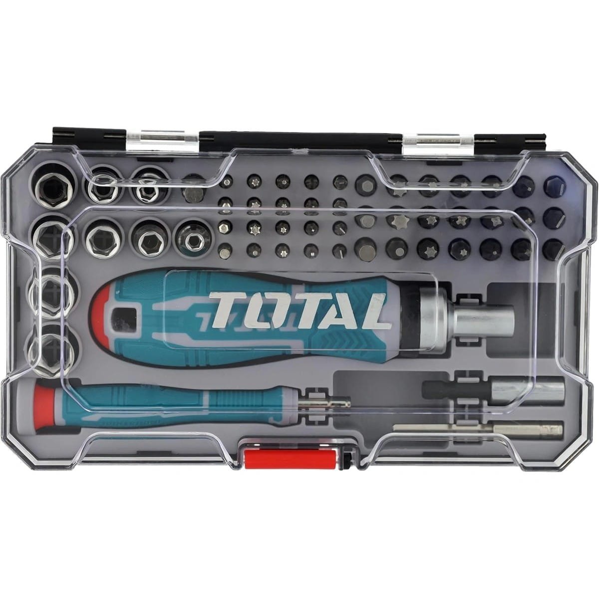 Juego de destornilladores y puntas Total TACSD30556 55 piezas CR-V - Imagen 2