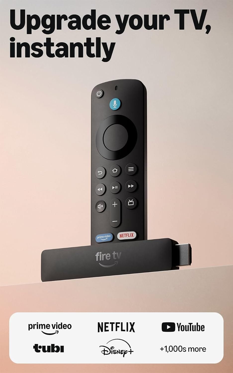Amazon Fire TV Stick HD 8GB Wi-Fi 6 Full HD con Control por Voz Alexa - Imagen 2