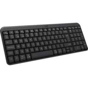 Teclado Logitech K250 Inalámbrico Bluetooth Español con Numérico Grafito