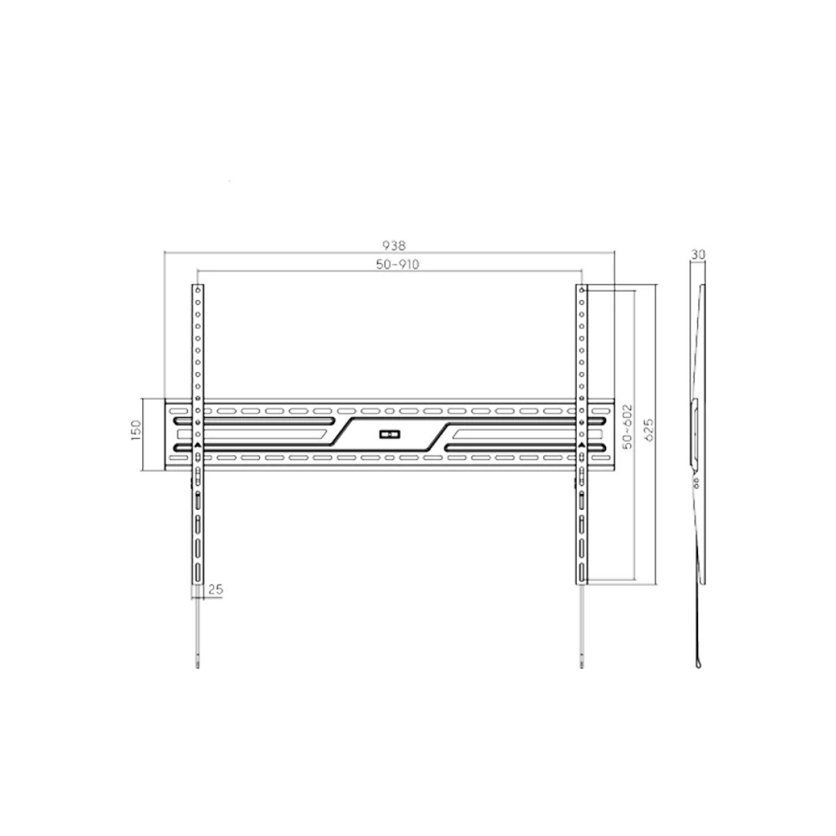Soporte para TV FTX FTX38-69F 75 de 43" a 100" hasta 75Kg - Imagen 3