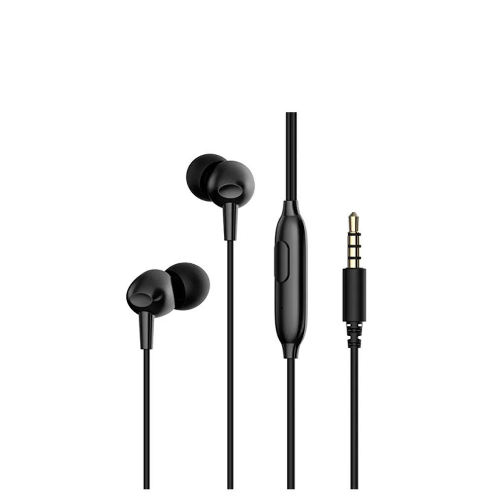 Auricular Havit E48P Audio Series con Cable Negro
