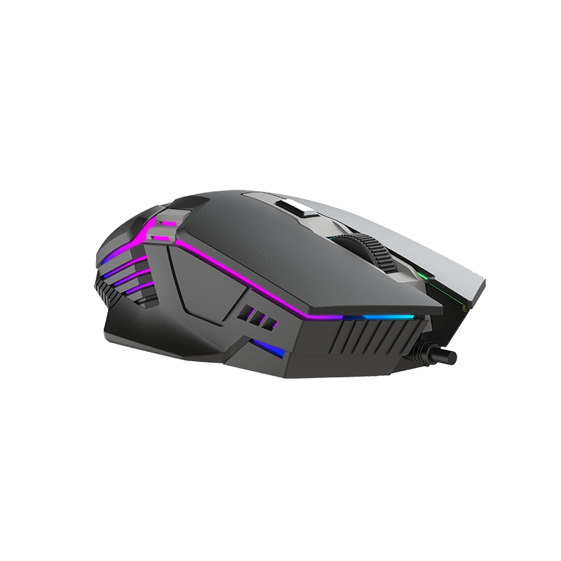 Mouse Gamer Xtrike Me GM-110 RGB 3600 DPI USB 4 Botones Negro