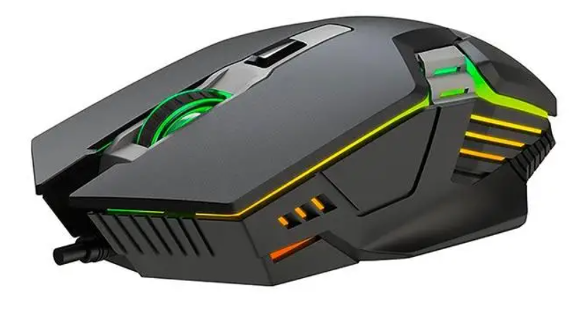 Mouse Gamer Xtrike Me GM-110 RGB 3600 DPI USB 4 Botones Negro - Imagen 4