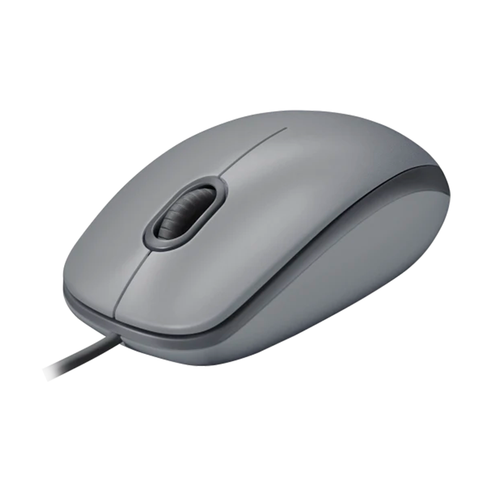 Mouse Logitech M110 Silent Óptico USB Gris - Imagen 2