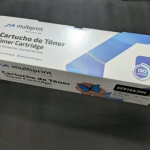 Tóner Multiprint CF510A 204A negro compatible con HP LaserJet Pro M154 M180 M181 - 1.100 páginas